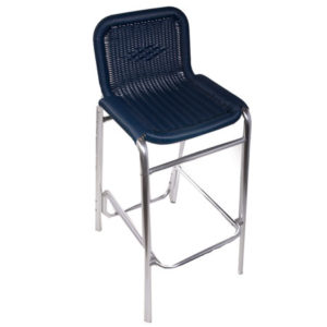 Blue High Stool