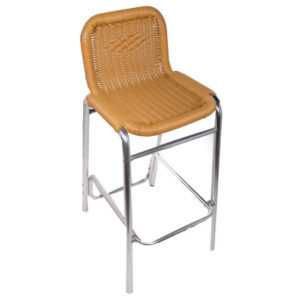 Beige High Stool