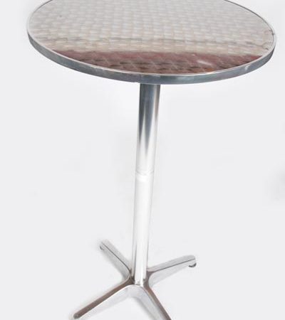 Aluminium Poseur Table