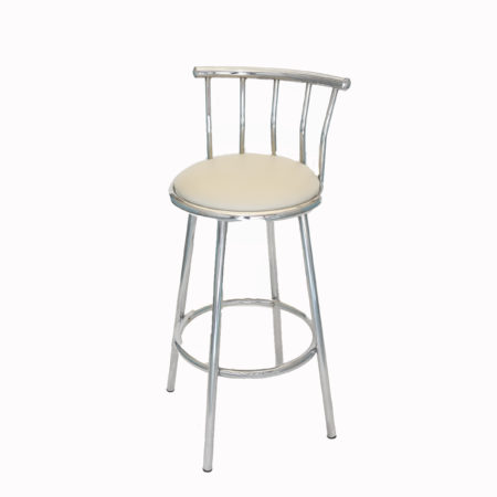 Chromium plated High Stool